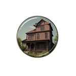 Victorian House In The Oregon Woods Hat Clip Ball Marker