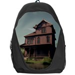 Victorian House In The Oregon Woods Backpack Bag