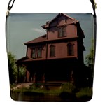Victorian House In The Oregon Woods Flap Closure Messenger Bag (S)