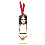 Victorian Girl Holding Napkin Small Book Marks