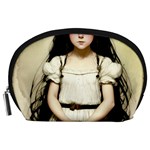 Victorian Girl Holding Napkin Accessory Pouch (Large)