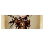 Cute Adorable Victorian Steampunk Girl 4 Banner and Sign 6  x 2 