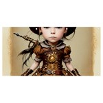 Cute Adorable Victorian Steampunk Girl 4 Banner and Sign 8  x 4 