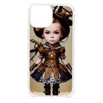 Cute Adorable Victorian Steampunk Girl 4 iPhone 13 mini TPU UV Print Case