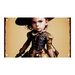 Cute Adorable Victorian Steampunk Girl 2 Banner and Sign 5  x 3 