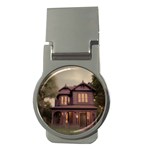 Victorian House In The Woods At Dusk Money Clips (Round) 
