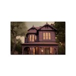 Victorian House In The Woods At Dusk Sticker Rectangular (10 pack)