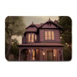 Victorian House In The Woods At Dusk Plate Mats