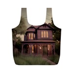 Victorian House In The Woods At Dusk Full Print Recycle Bag (M)