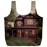Victorian House In The Woods At Dusk Full Print Recycle Bag (XXL)