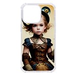 Cute Adorable Victorian Steampunk Girl 3 iPhone 13 Pro TPU UV Print Case