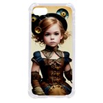 Cute Adorable Victorian Steampunk Girl 3 iPhone SE