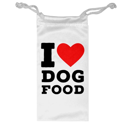 I love dog food Jewelry Bag from UrbanLoad.com Front