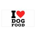 I love dog food Satin Shawl 45  x 80 