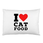 I love cat food Pillow Case (Two Sides)