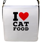 I love cat food Flap Closure Messenger Bag (S)