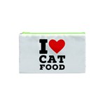 I love cat food Cosmetic Bag (XS)