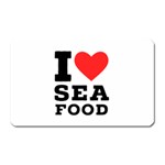 I love sea food Magnet (Rectangular)