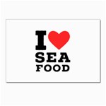 I love sea food Postcards 5  x 7  (Pkg of 10)