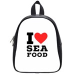 I love sea food School Bag (Small)