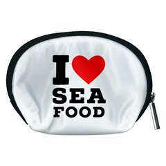 I love sea food Accessory Pouch (Medium) from UrbanLoad.com Back