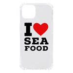 I love sea food iPhone 13 TPU UV Print Case