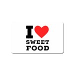 I love sweet food Magnet (Name Card)