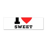 I love sweet food Sticker Bumper (10 pack)