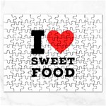I love sweet food Rectangular Jigsaw Puzzl