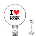 I love sweet food Stainless Steel Nurses Watch