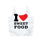 I love sweet food Full Print Recycle Bag (S)