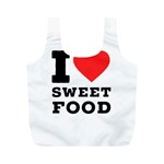 I love sweet food Full Print Recycle Bag (M)