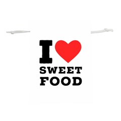 I love sweet food Lightweight Drawstring Pouch (S) from UrbanLoad.com Back