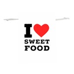 I love sweet food Lightweight Drawstring Pouch (L)