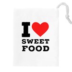 I love sweet food Drawstring Pouch (4XL)