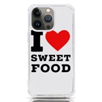 I love sweet food iPhone 13 Pro TPU UV Print Case