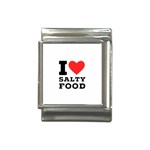I love salty food Italian Charm (13mm)
