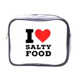 I love salty food Mini Toiletries Bag (One Side)