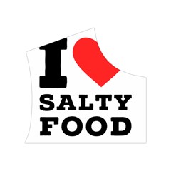 I love salty food Women s Button Up Vest from UrbanLoad.com Top Right