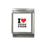 I love vegan food  Italian Charm (13mm)