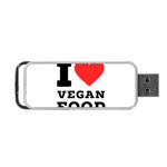 I love vegan food  Portable USB Flash (Two Sides)