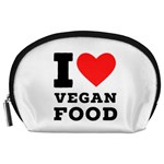 I love vegan food  Accessory Pouch (Large)