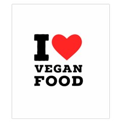 I love vegan food  Duvet Cover Double Side (California King Size) from UrbanLoad.com Front
