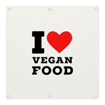 I love vegan food  Banner and Sign 3  x 3 