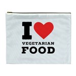 I love vegetarian food Cosmetic Bag (XL)