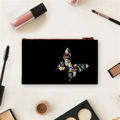 Japanese Butterfly Pouch Cosmetic Bag (Small) from UrbanLoad.com Back