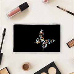 Japanese Butterfly Pouch Cosmetic Bag (Small) from UrbanLoad.com Back