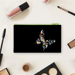 Japanese Butterfly Pouch Cosmetic Bag (Small) from UrbanLoad.com Back