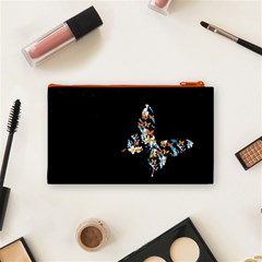 Japanese Butterfly Pouch Cosmetic Bag (Small) from UrbanLoad.com Back