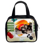 Maine coone kittens Classic Handbag (Two Sides)